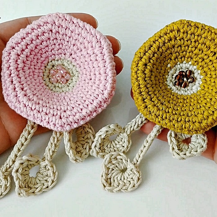 Cómo hacer prendedor flor a crochet | Blog — Handwork Diy
