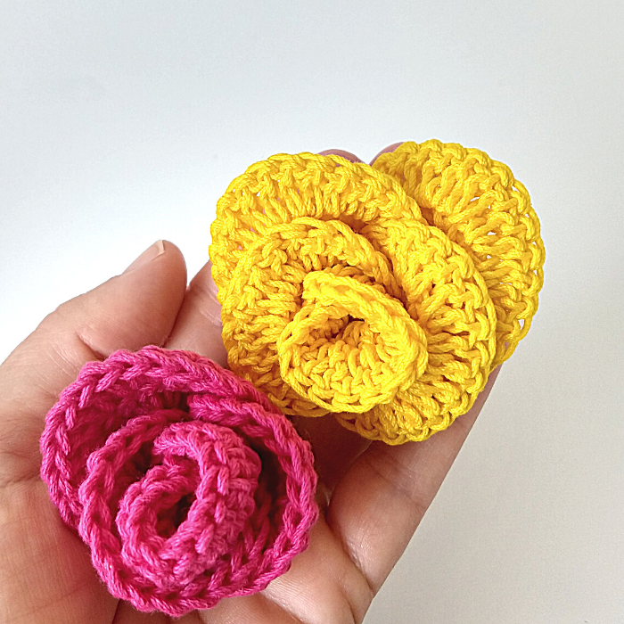 Cómo tejer Rosas a crochet fáciles | Blog — Handwork Diy