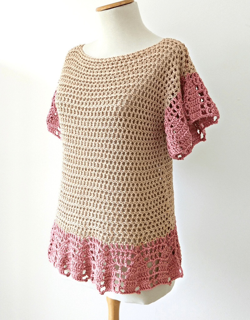 rodar Labe camuflaje Cómo tejer Blusa a crochet estilo romántico | Blog — Handwork Diy